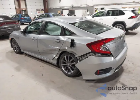 2020 Honda Civic Ex from USA, damaged, VIN 19XFC1F38LE207062